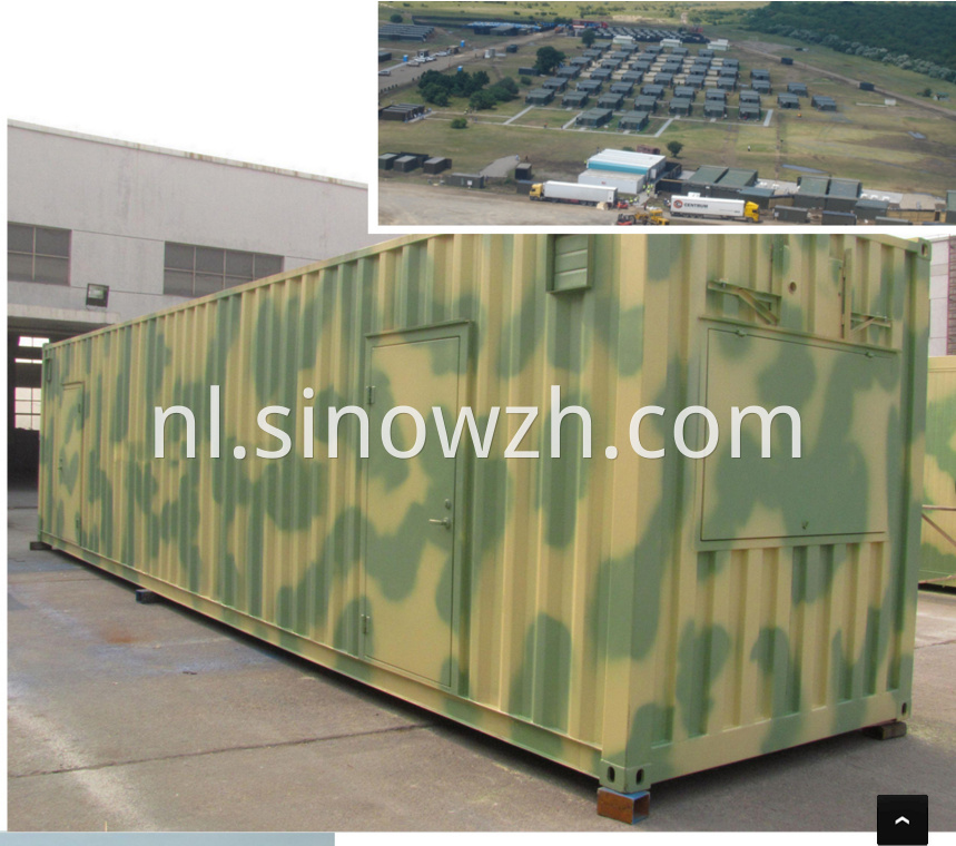 army camp container house